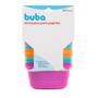 Imagem de Kit Com 06 Potes Infantil Coloridos Para Papinha Com Tampa 240ml 6758 - Buba