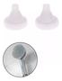 Imagem de Kit Com 10 Bicos Silicone Reserva P/ Ducha Fria Inox Furo Encaixe
