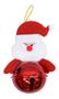 Imagem de Kit Com 10 Bonecos Papai Noel Com Sino 13cm Enfeite Natalino