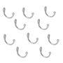 Imagem de Kit com 10 Cabides Classic Ducon Metais