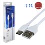 Imagem de Kit Com 10 Cabos Carregador Tipo C Cabo Usb C 2.4 Branco