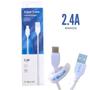 Imagem de Kit Com 10 Cabos Carregador Tipo C Cabo Usb C 2.4 Branco