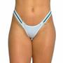 Imagem de kit com 10 calcinhas feminina tanga fio duplo básica microfibra Confortável Não Marca revenda moda intima