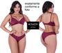 Imagem de kit com 10 calcinhas tanga sensitiv sem costura corte laser original