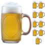 Imagem de Kit Com 10 Canecas De Vidro Chopp Cerveja Bar Restaurante Padaria 350 Ml