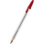 Imagem de Kit com 10 Caneta Bic Cristal Vermelha