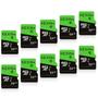 Imagem de Kit com 10 Cartões Micro SD Kexin 64GB - com Adaptador SD UHS-I C10 U1