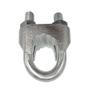 Imagem de Kit com 10 Clips Grampo Leve para Cabo de Aço 3/8" - Fischer