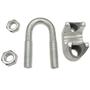 Imagem de Kit com 10 Clips Grampo Leve para Cabo de Aço 3/8" - Fischer