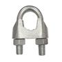 Imagem de Kit com 10 Clips Grampo Leve para Cabo de Aço 3/8" - Fischer