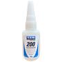 Imagem de Kit Com 10 cola instantanea tekbond 200 - nao entope - bico tipo A alta viscosidade 20g