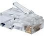 Imagem de Kit com 10 - Conector Rj45 Macho Cat6