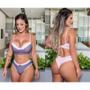 Imagem de Kit com 10 conjuntos de lingerie de muito luxo (calcinha e sutiã).