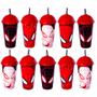 Imagem de Kit com 10 Copos Homem Aranha 500ml Plasútil Festa Crianças