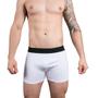 Imagem de Kit com 10 Cuecas Boxer Box Try Basics Algodão Cotton Lisa Básica Casual Moda Masculina