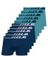 Imagem de Kit com 10 Cuecas Boxer Lupo 671-002 Colorido