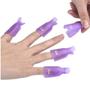 Imagem de Kit Com 10 Dedeiras Remove Unhas Postiças, Gel, Acrygel