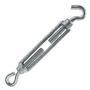 Imagem de Kit com 10 Esticadores com Cabo de Aço Gancho X Olhal 1/4" M6 - Siva