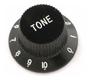 Imagem de kit com 10 KNOBS TONE PRETO P/ GUITARRA