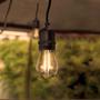 Imagem de Kit com 10  Lâmpada de Filamento Bolinha S14 E27 LED 1W Âmbar 2400K Para Varal de Luzes Externo IP66