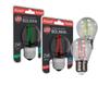 Imagem de Kit com 10 Lâmpadas Bolinha Filamento Led 2W E27 5 Verdes e 5 Vermelhas - Avant