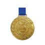 Imagem de Kit Com 10 Medalhas de Ouro M60 Honra ao Mérito C/Fita Azul