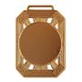 Imagem de Kit Com 10 Medalhas Vitória Lisa 80600 85x60MM Com Fita
