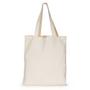 Imagem de Kit com 10 sacolas ecobag lisa algodão cru ecológica