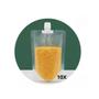 Imagem de Kit com 10 Sacos com Tampa para Armazenar Liquidos Bebidas e Grãos Tamanho:500ml