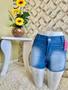 Imagem de Kit com 10 Short Jeans Feminino Ziper e Bolso - Geo