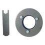 Imagem de KIT com 10 Spud P/ Vaso Sanitário Ideal Base De Inox C/chave P/regular