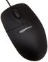 Imagem de Kit com 10 Teclados e Mouses Amazon Basics - Com Fio - Pretos