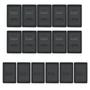 Imagem de Kit Com 10 Tomadas Dupla 10a + 6 Interruptores Preto - Fame