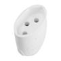 Imagem de Kit com 10 Tomadas Plug 20A 2P+T Bivolt Branco DN1612 Legrand