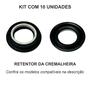 Imagem de Kit com 10 unidades de Retentor Da Bucha Direção Hidráulica para Visteon Fiesta 1995 Até 2002