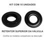 Imagem de Kit com 10 unidades de Retentor Superior Direção Hidráulica para Dhb Meriva 2002 A 2012