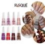 Imagem de Kit Com 10 Unidades Esmalte Natural Risqué 8ml - Cores Variadas