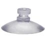 Imagem de Kit com 10 Ventosas de 25mm em Silicone Pvc com Furo na Lateral e Topo