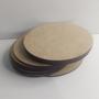 Imagem de Kit Com 100 Bolachas 5cm E 5cm  Mdf Cru círculos