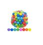 Imagem de Kit Com 100 Bolinhas De Piscina 71mm Coloridas Resistente