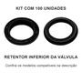 Imagem de Kit com 100 unidades de Retentor Inferior Direção Hidráulica para Dhb Meriva 2002 A 2012