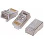 Imagem de Kit Com 1000 Conectores Rj45 Macho, Cat6 Blindado