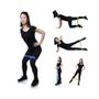 Imagem de Kit Com 11 Extensores Elástico   5 Mini Band   Corda Exercício Funcional
