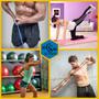 Imagem de Kit Com 11 Extensores Elástico   5 Mini Band   Corda Exercício Funcional