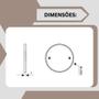 Imagem de Kit Com 110 Placas 3 Polegadas F0 R - Blanc - Fame