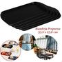 Imagem de Kit com 12 Bandejas Multiuso Retangular 35,8x23,6 Resistente Restaurante Self Service FastFood Bares
