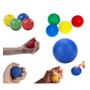 Imagem de Kit com 12 bolas de 5cm macia colors