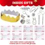Imagem de Kit com 12 Brindes de Natal JOYIN - Com Chapéu e Presente