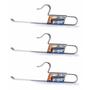 Imagem de Kit Com 12 Cabides P/calça Cromado - Arthi 1002