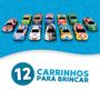Imagem de Kit Com 12 Carrinhos Hot Miniaturas Para Coleção Cor Colorido